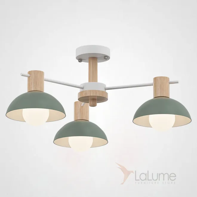 Люстра на штанге DOS D58 Green от ImperiumLoft Люстра на штанге DOS D58 Green от ImperiumLoft