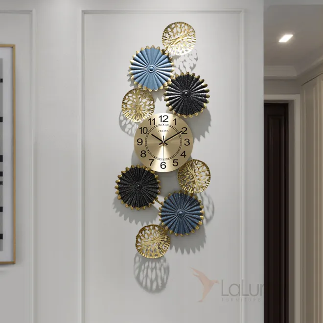 Дизайнерский настенный декор часы LaLume-KKK00176