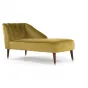 Кушетка Chaise Longue, Antique Gold Velvet от LaLume