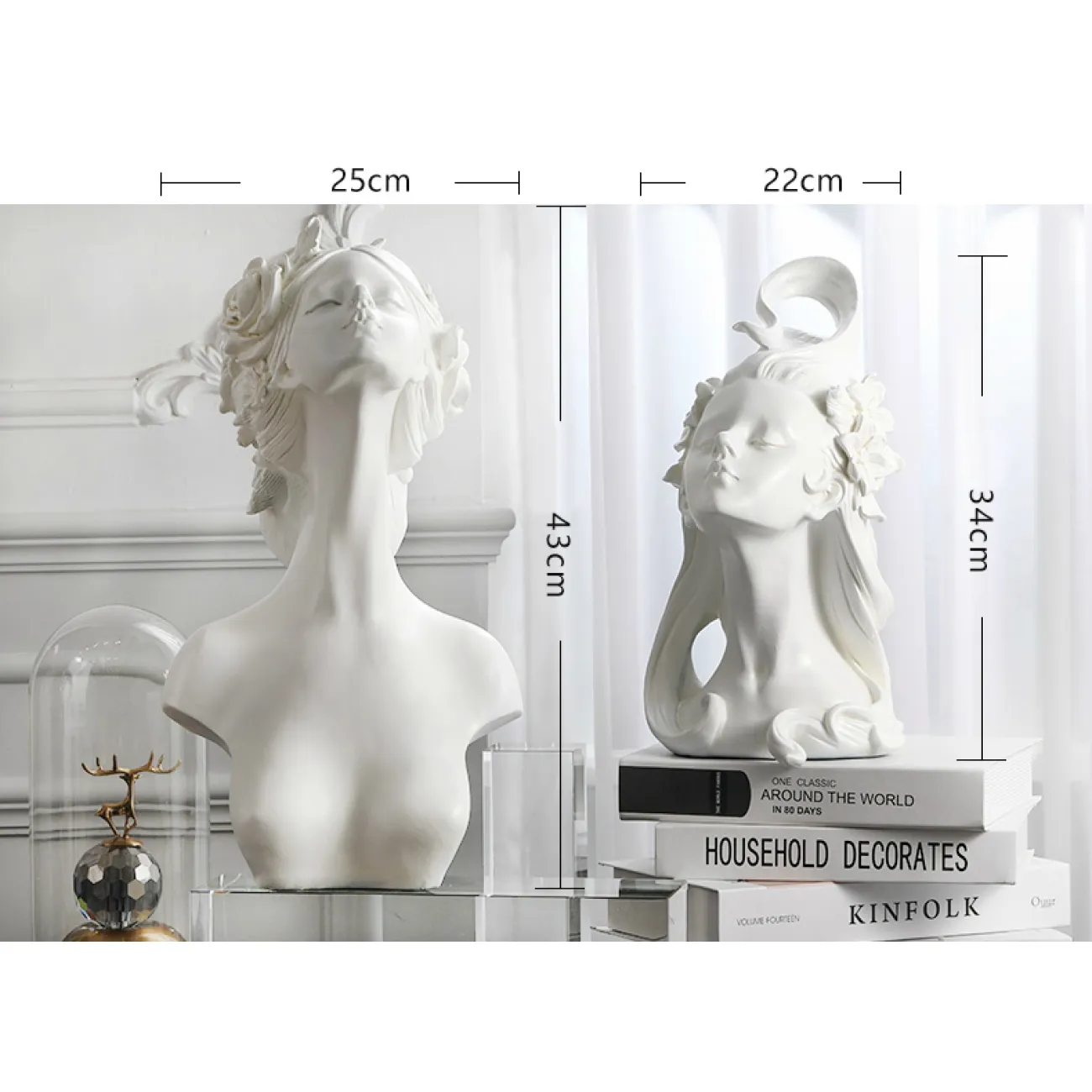 Дизайнерская скульптура  девушки LaLume-SKT00105