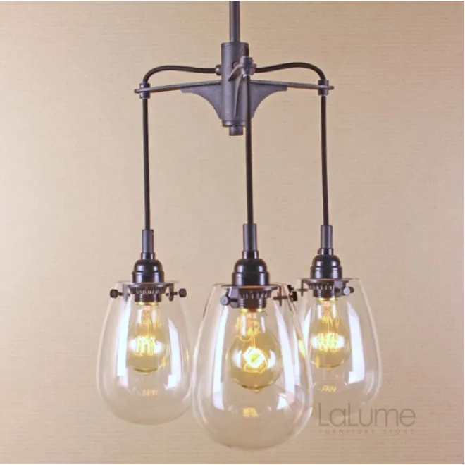 Подвесной светильник Railway Trio Pendant от LaLume