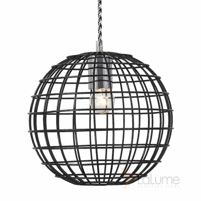 Люстра Iron Farm Cage Pendant Black от LaLume
