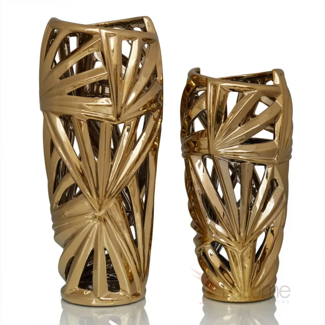 Ваза Palm Leaves Gold от LaLume