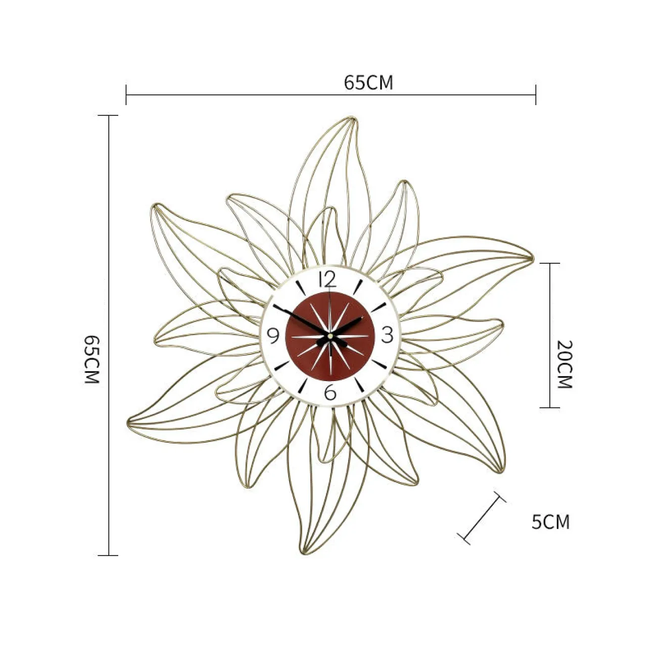 Дизайнерский настенный декор часы LaLume-KKK00385 Дизайнерский настенный декор часы LaLume-KKK00385