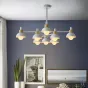 Люстра на штанге FANTA A 8 lights Pink от ImperiumLoft