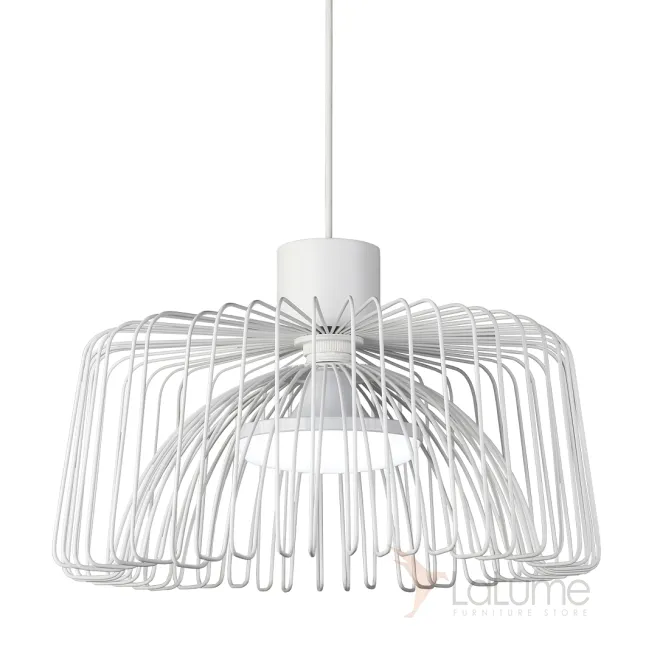 Подвесной светильник Cage Wire Color Pendant White от LaLume