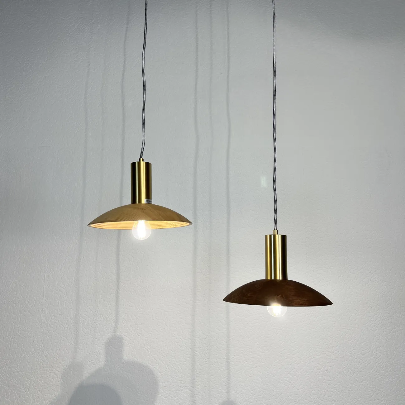 Подвесной светильник WOOD Light brown от ImperiumLoft