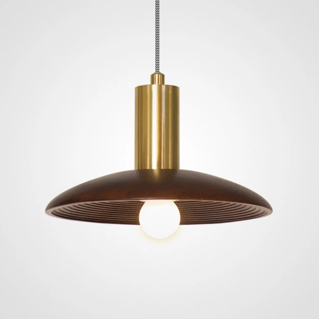Подвесной светильник WOOD Light brown от ImperiumLoft