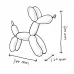 Дизайнерская скульптура собаки LaLume-SKT00179 