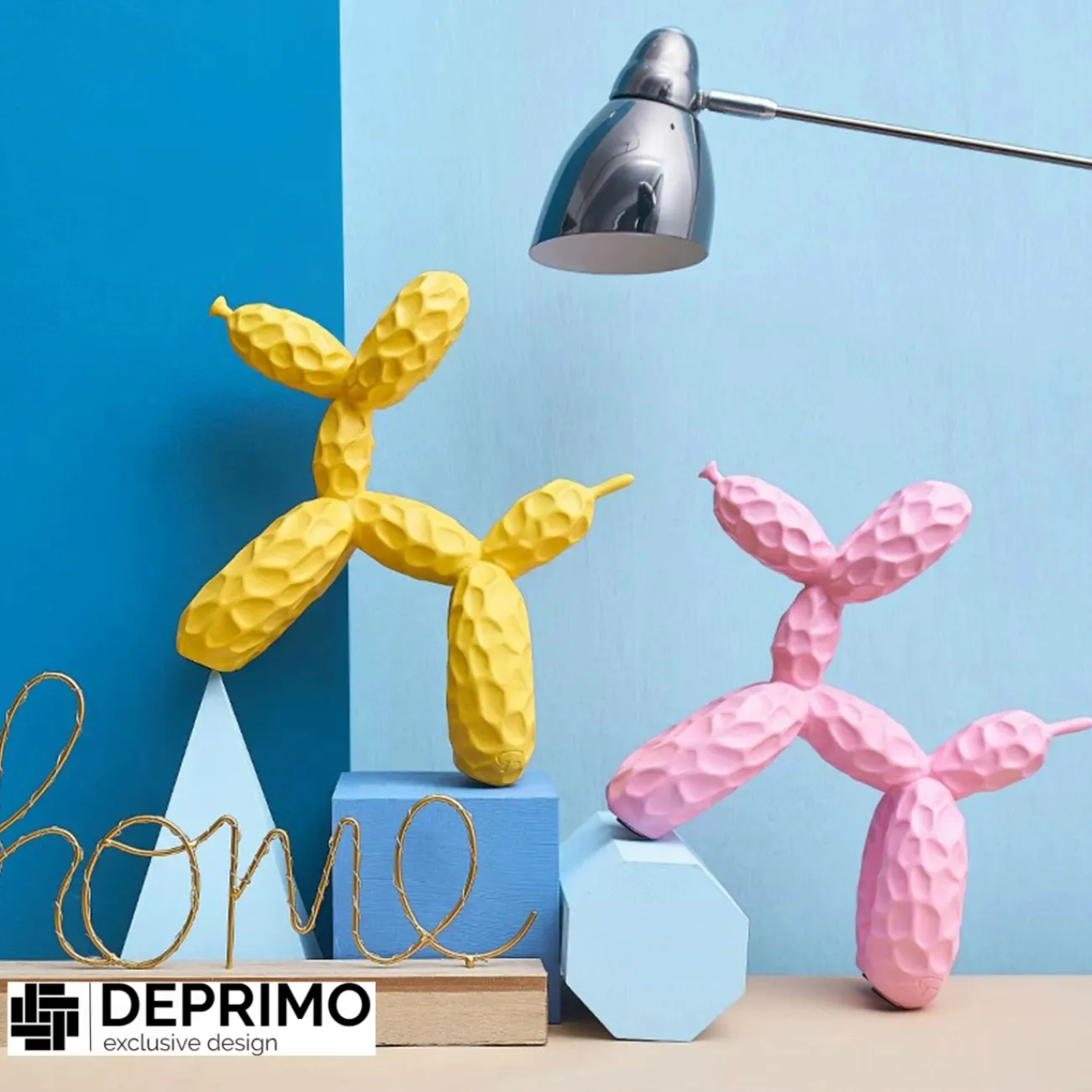 Дизайнерская скульптура собаки LaLume-SKT00179 