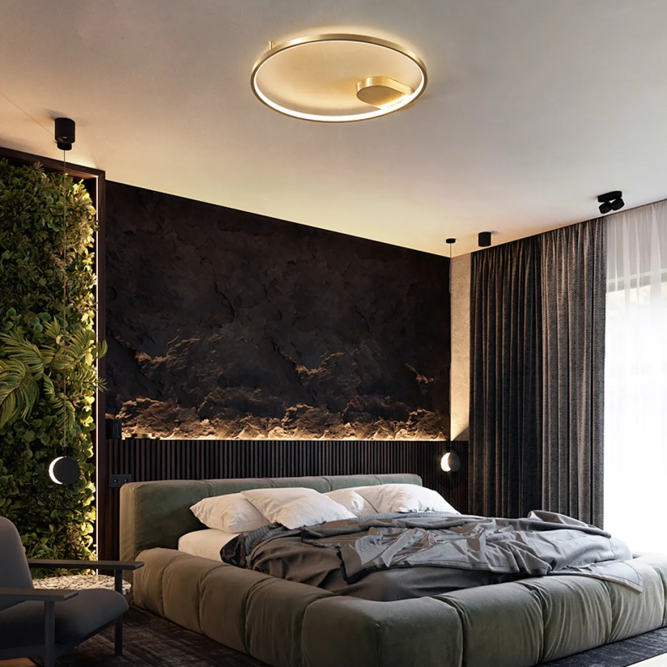 Потолочный светильник HILMA D54 от ImperiumLoft
