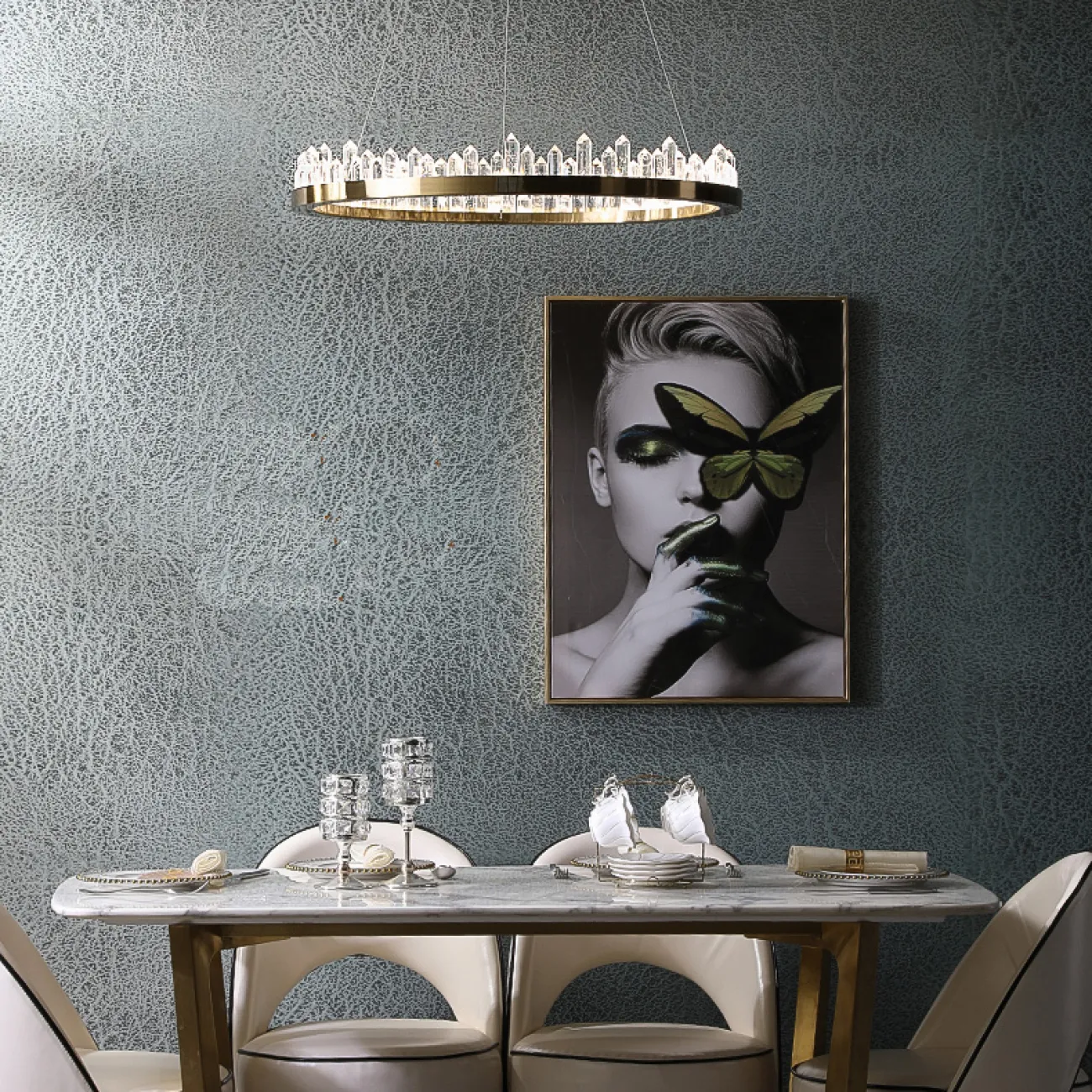Подвесная люстра QUARTZ LUX A D80 от ImperiumLoft