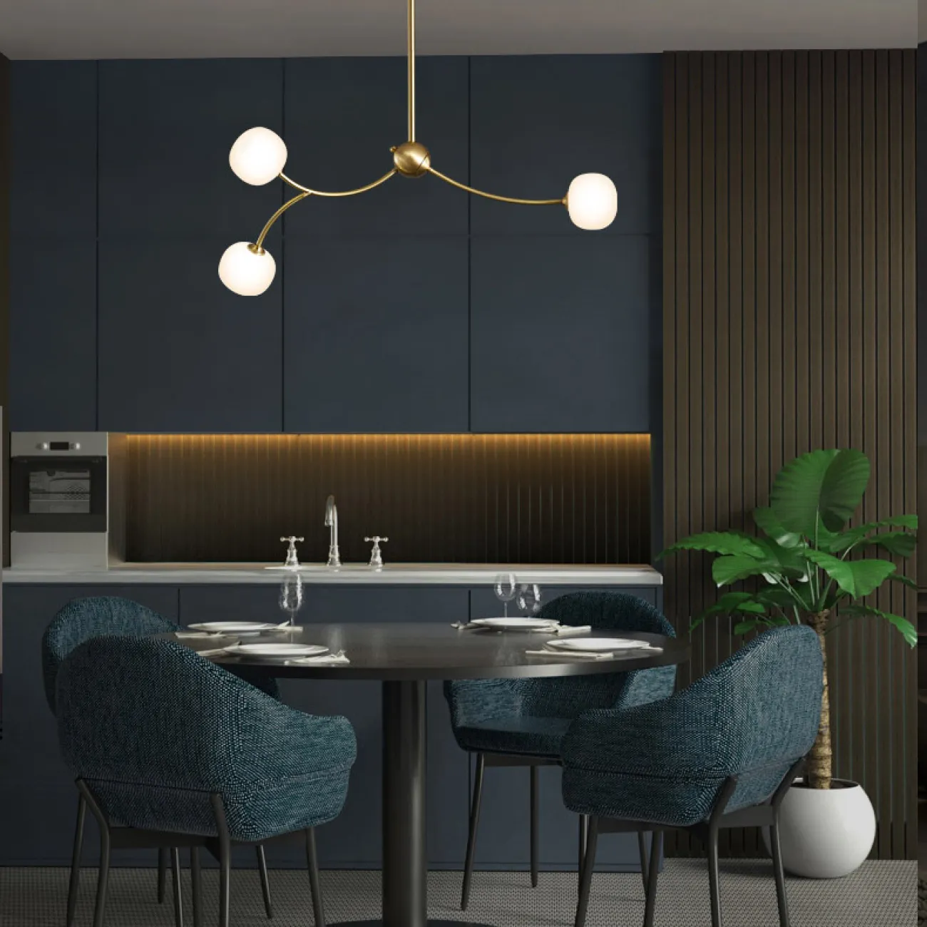 Потолочная люстра MELLA L3 от ImperiumLoft Потолочная люстра MELLA L3 от ImperiumLoft