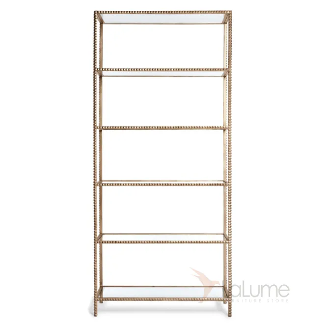 Стеллаж Stud Etagere Gold Vintage от LaLume