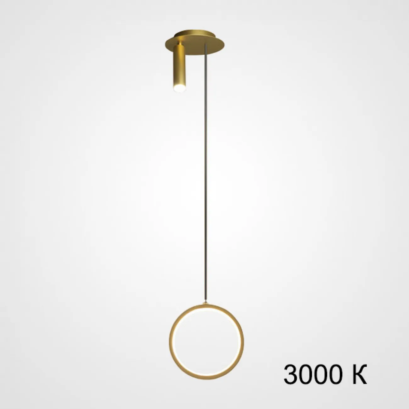 Подвесной светильник STRING B Black 4000К от ImperiumLoft