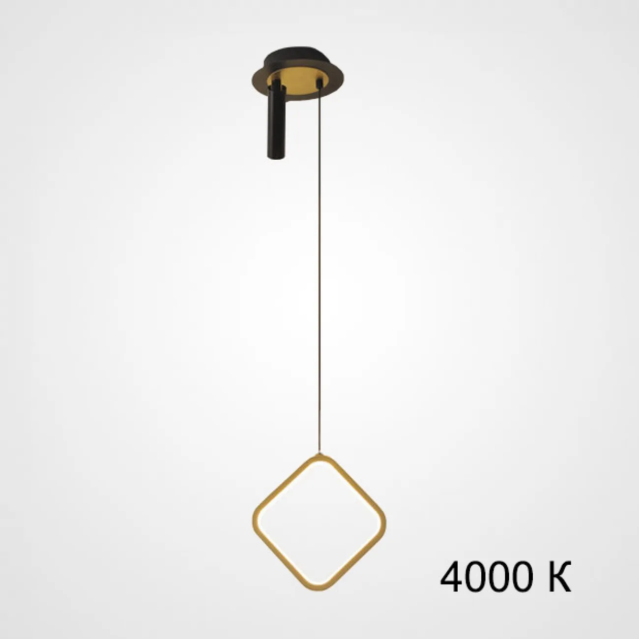 Подвесной светильник STRING B Black 4000К от ImperiumLoft
