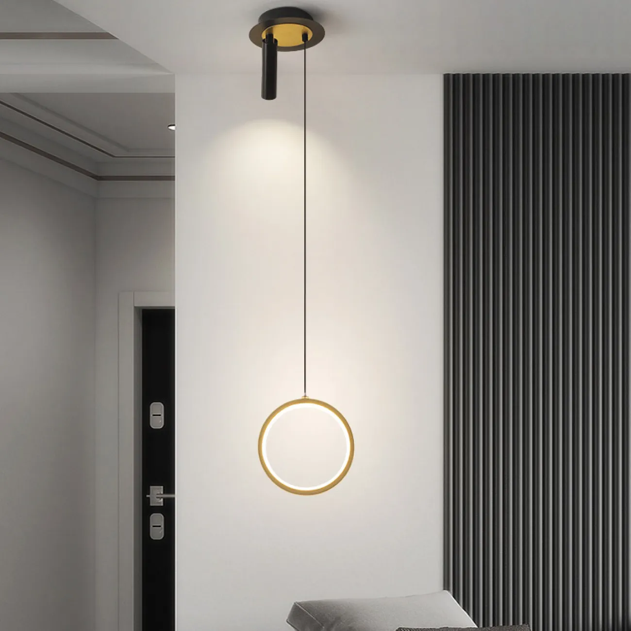 Подвесной светильник STRING B Black 4000К от ImperiumLoft
