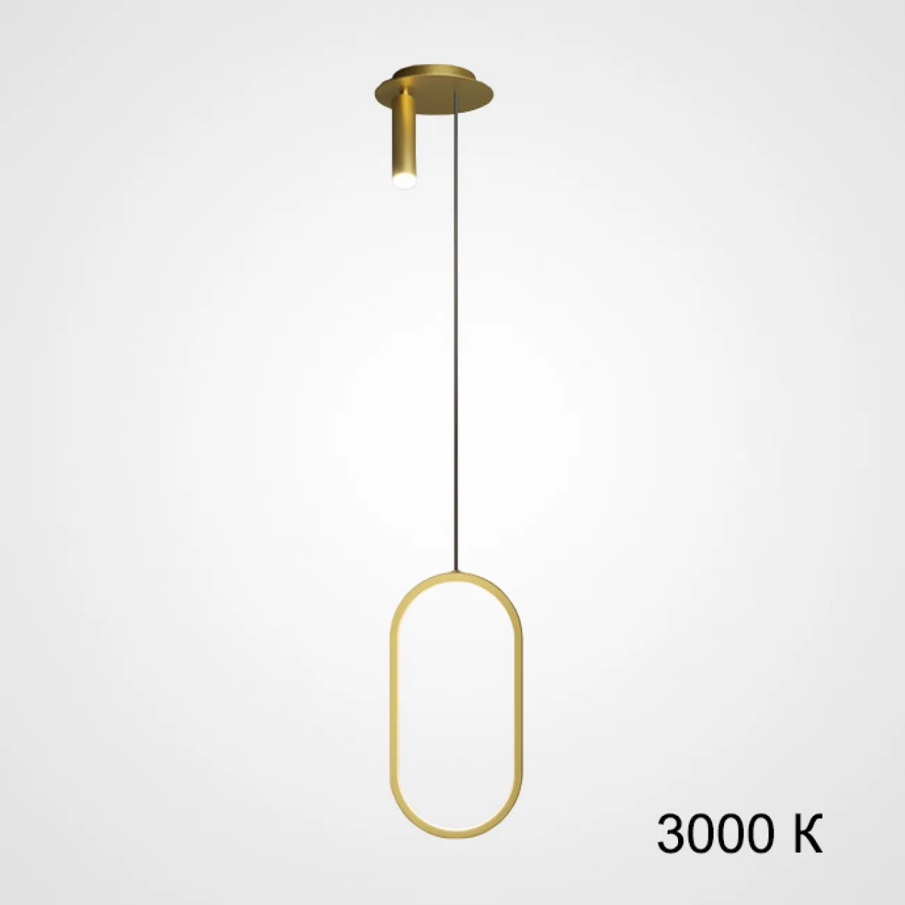 Подвесной светильник STRING B Black 4000К от ImperiumLoft