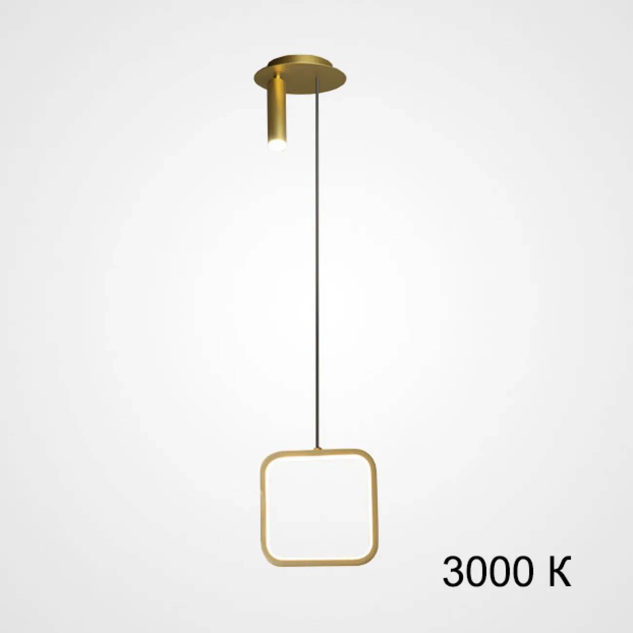 Подвесной светильник STRING B Black 4000К от ImperiumLoft