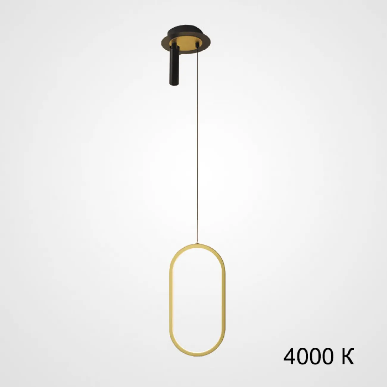Подвесной светильник STRING B Black 4000К от ImperiumLoft