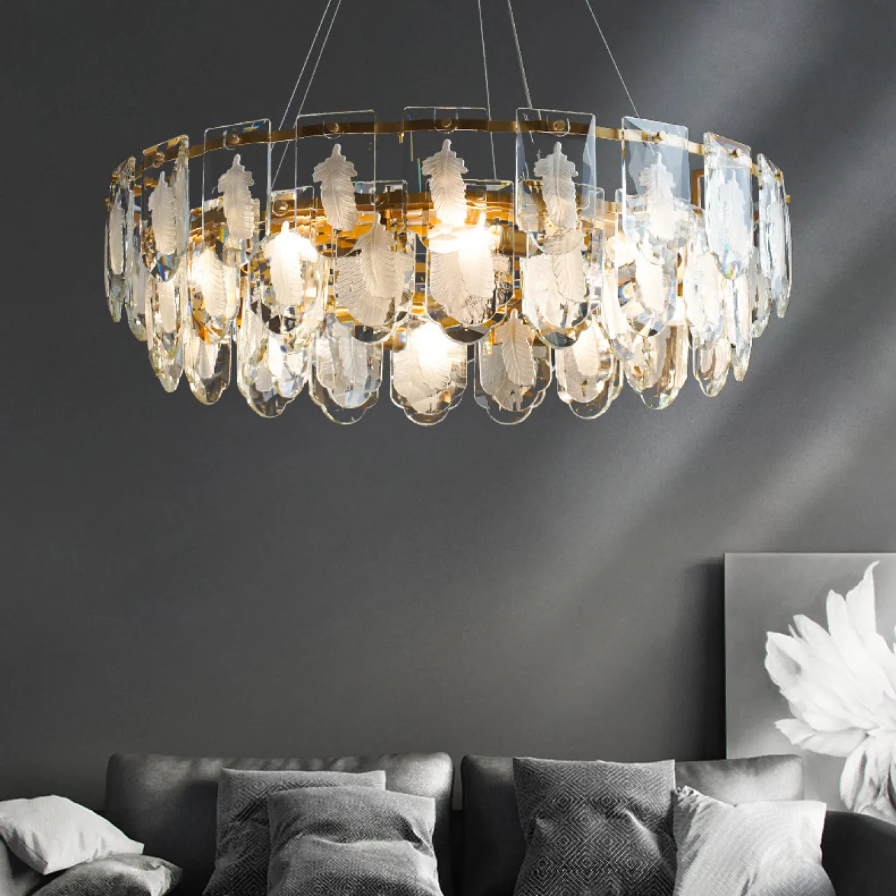 Подвесная люстра ODBORG D80 от ImperiumLoft