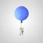 Потолочный светильник MERCURY C D20 Blue от ImperiumLoft