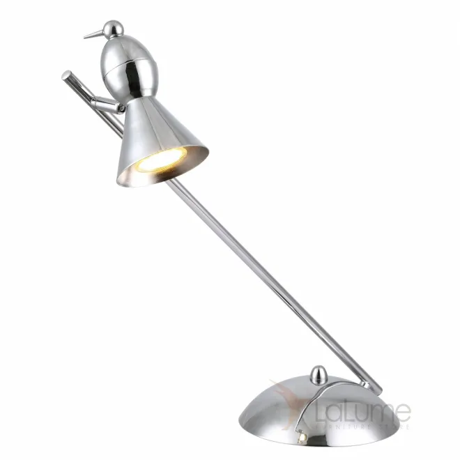 Настольная лампа Atelier Areti Alouette Desk Lamp slantend chrome