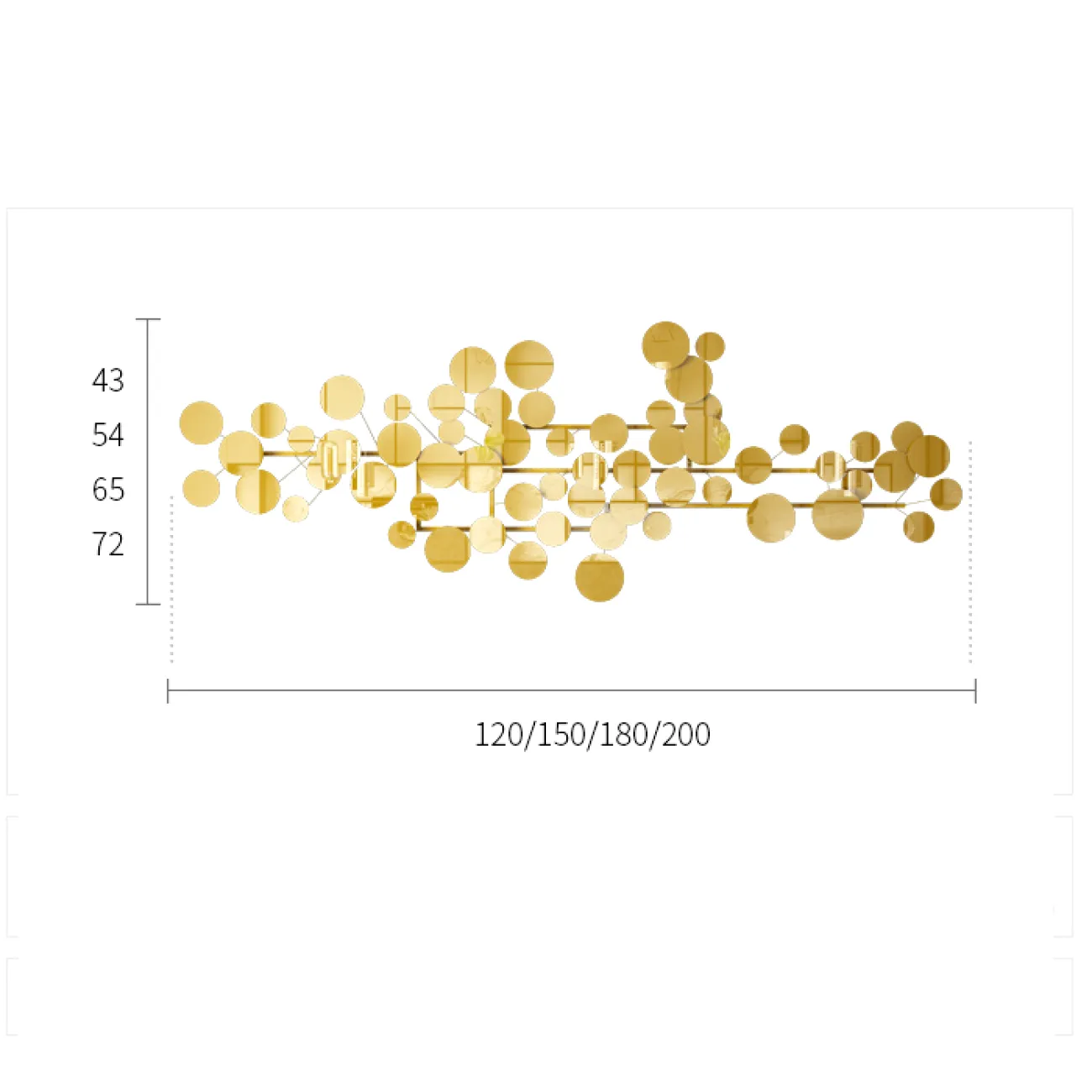 Дизайнерский настенный декор LaLume-KKK00217