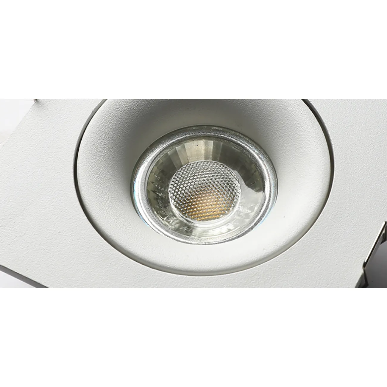 Встраиваемый двойной спот TIMA c поворотом Белый