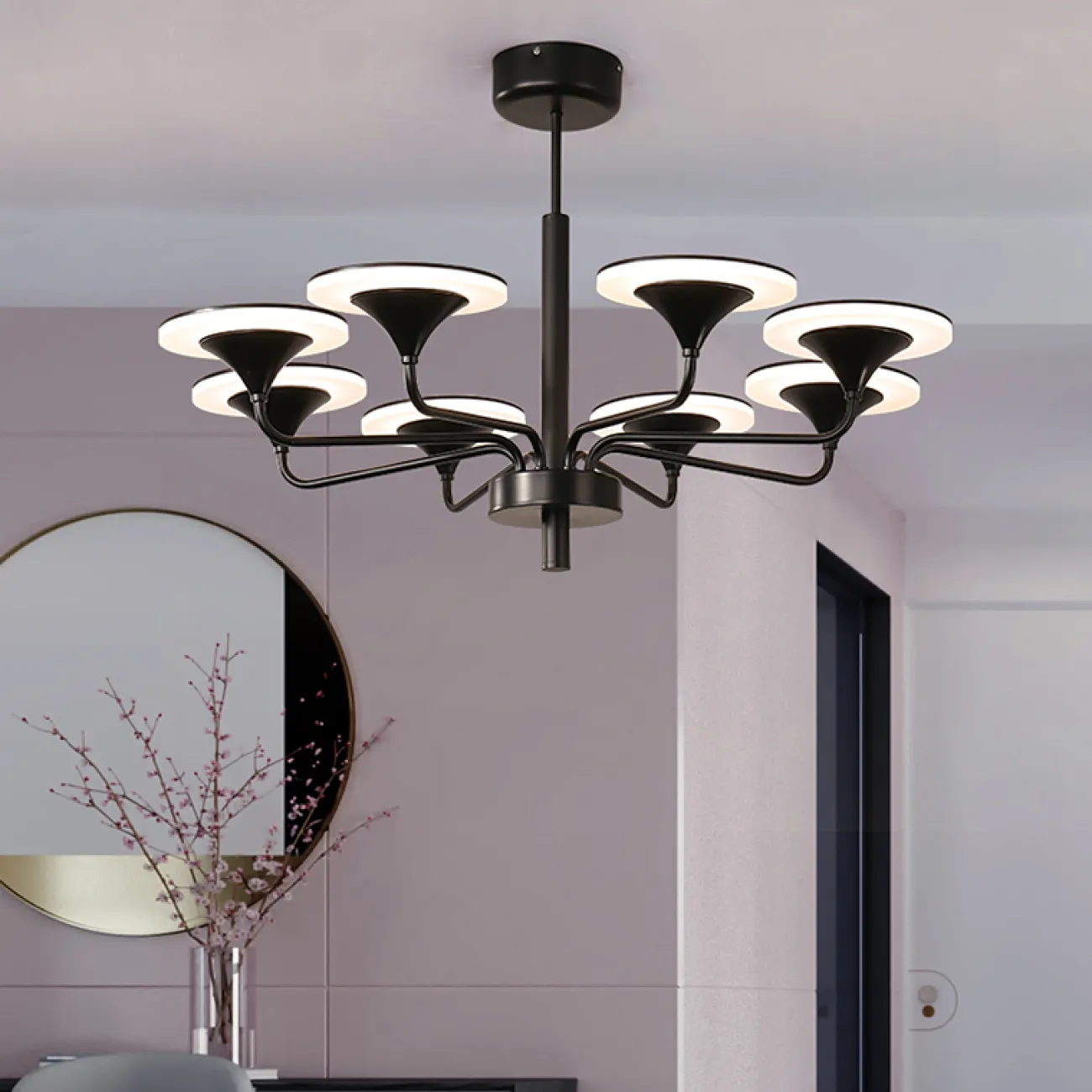 Люстра на штанге PILLAR от ImperiumLoft