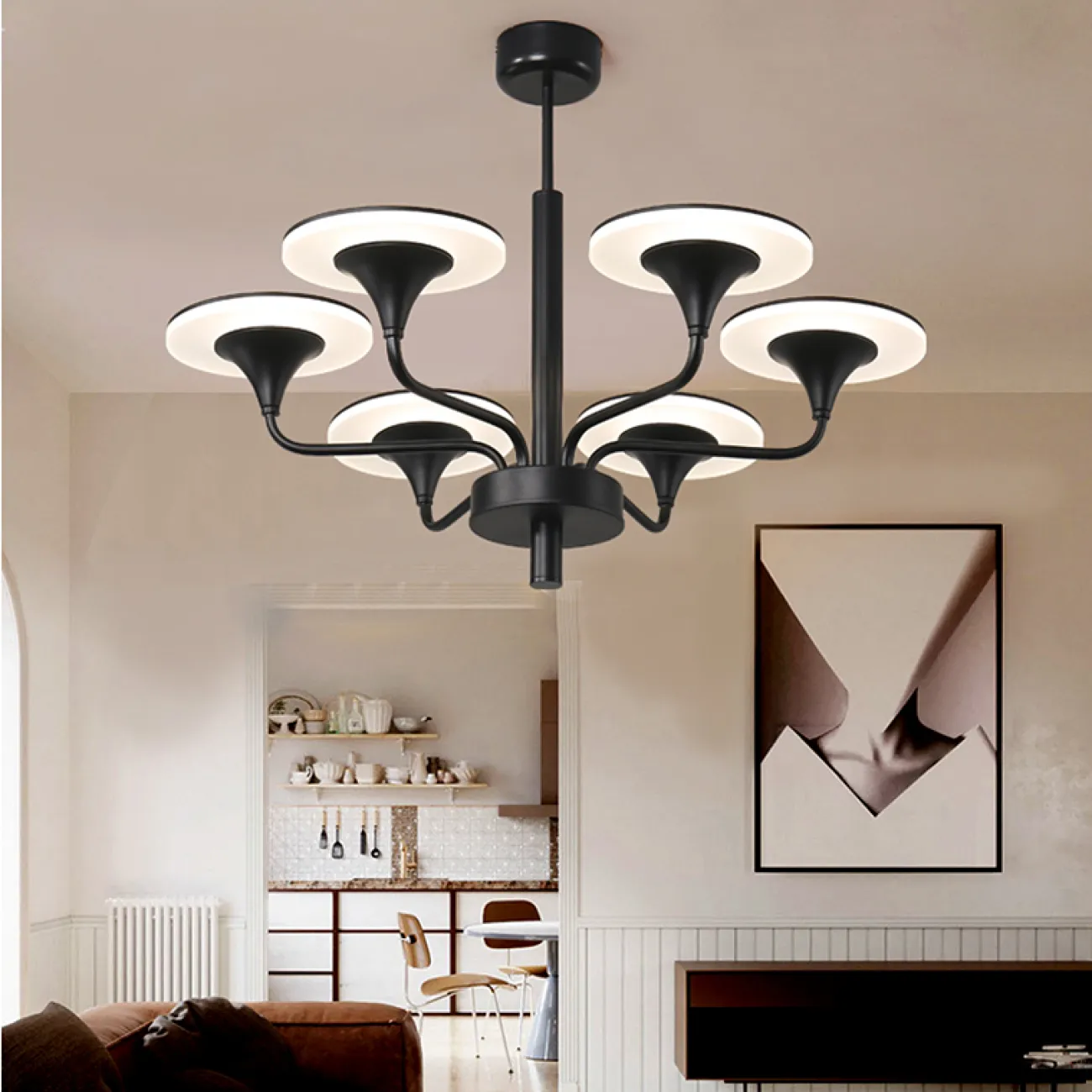 Люстра на штанге PILLAR от ImperiumLoft