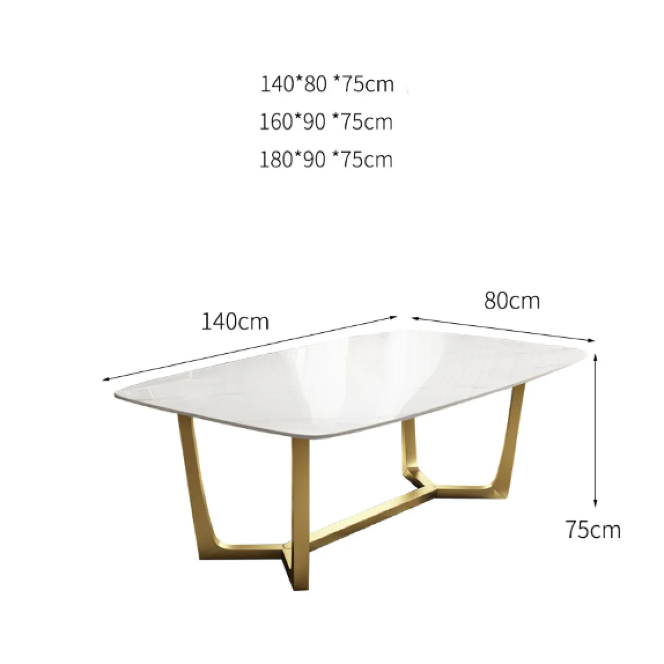 Дизайнерский обеденный стол LaLume-AZ00291