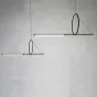 Подвесной светильник SUSPENSION CERCLE ET TRAIT – GRAPHITE SATINE L120 от ImperiumLoft