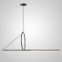 Подвесной светильник SUSPENSION CERCLE ET TRAIT – GRAPHITE SATINE L120 от ImperiumLoft