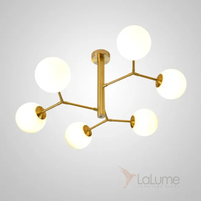 Подвесная люстра TWIGGY D80 Gold от ImperiumLoft