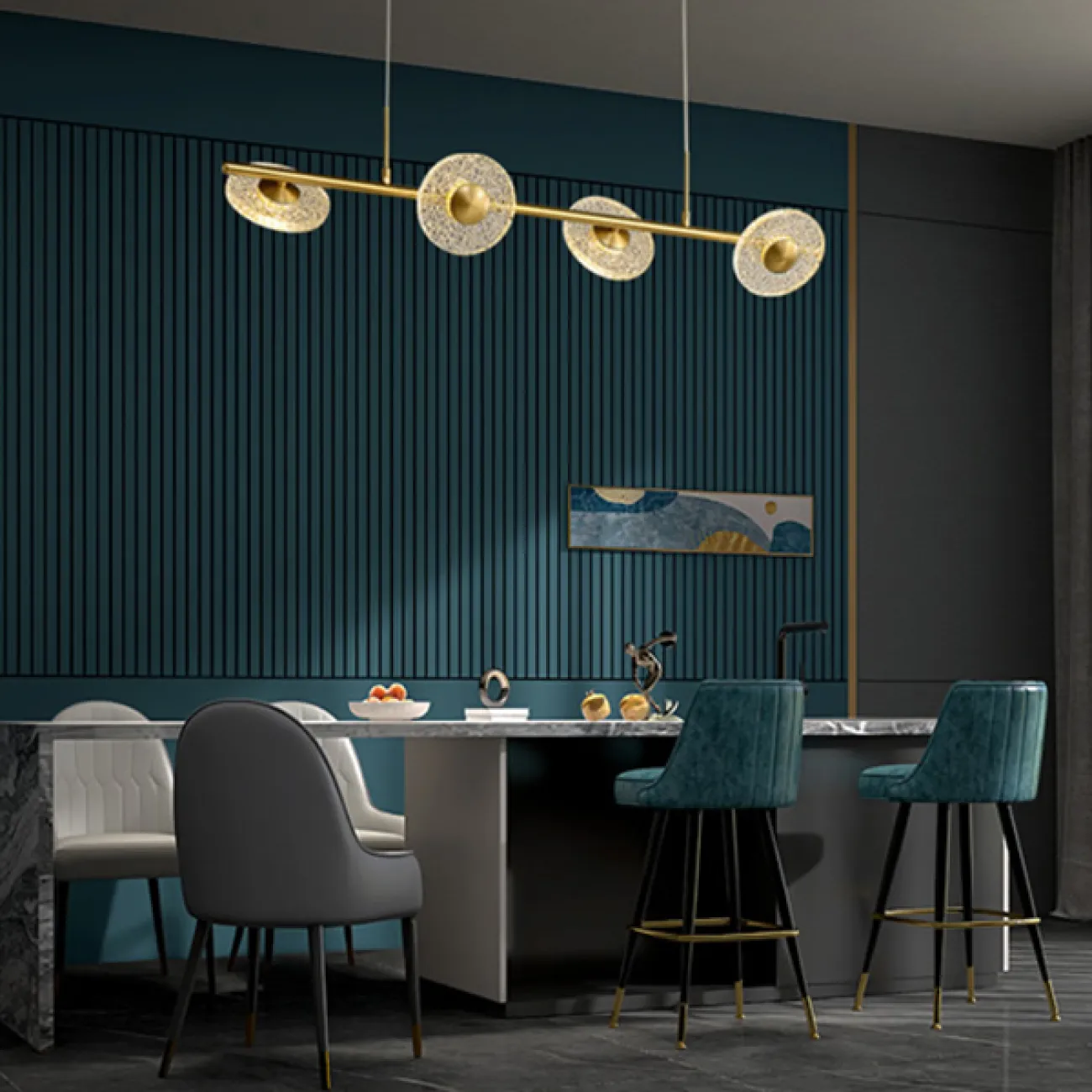 Подвесной светильник VEMI LONG L100 от ImperiumLoft