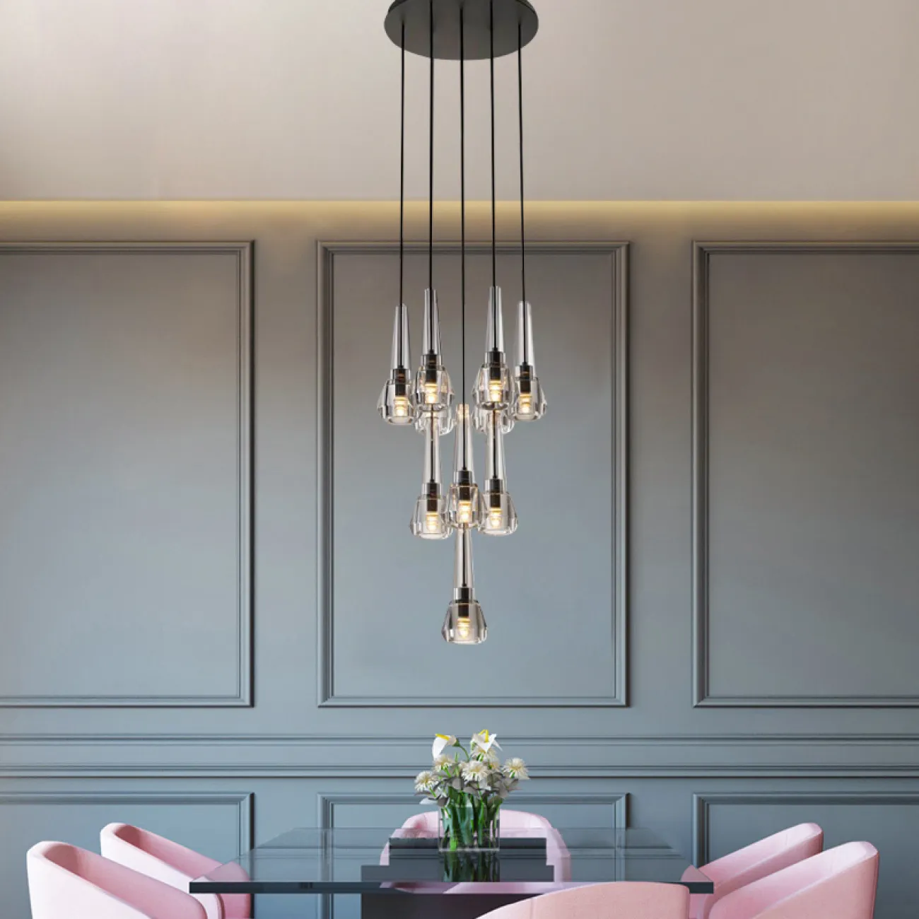 Люстра Fontenay LED от ImperiumLoft