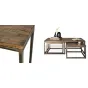 Журнальный стол Industrial Metal Rust Triple Table от LaLume