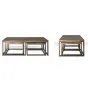Журнальный стол Industrial Metal Rust Triple Table от LaLume