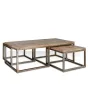 Журнальный стол Industrial Metal Rust Triple Table от LaLume
