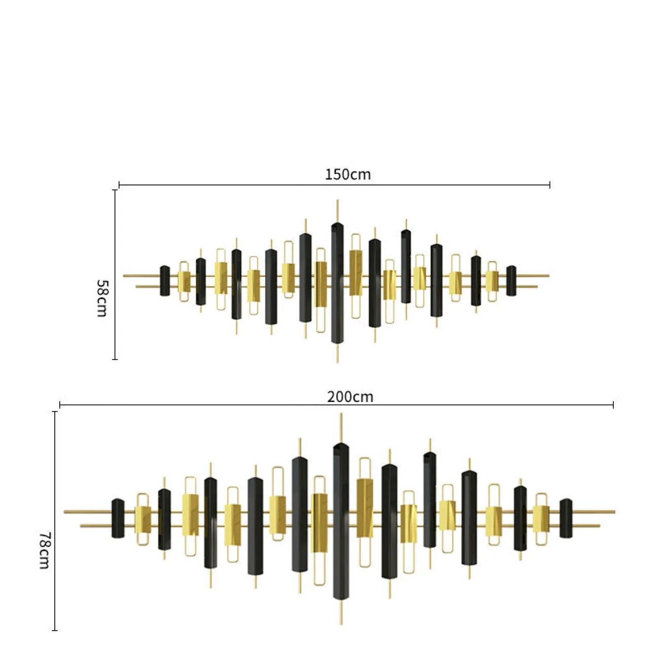Дизайнерский настенный декор LaLume-KKK00354