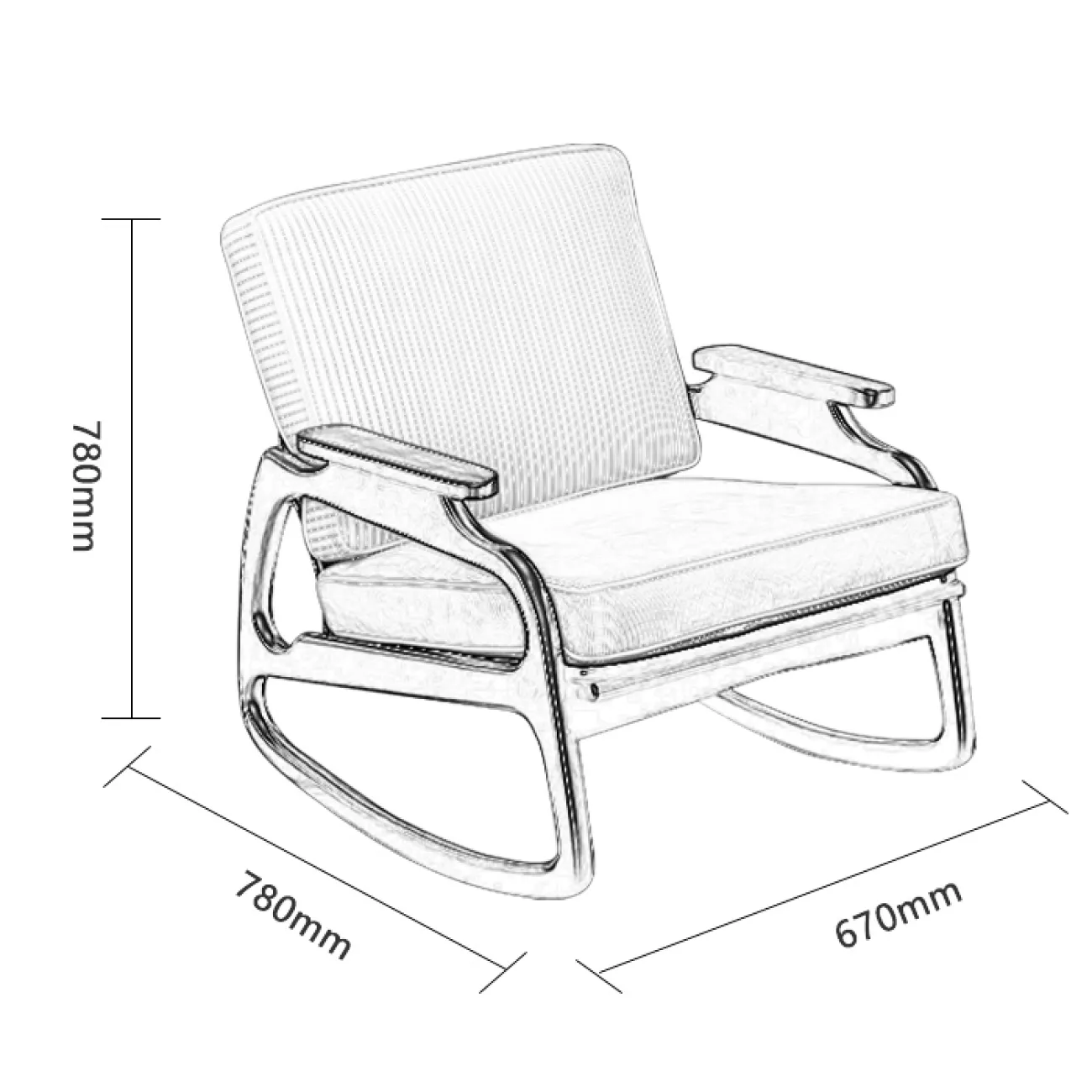 Дизайнерское кресло LaLume-KK00135 Дизайнерское кресло LaLume-KK00135