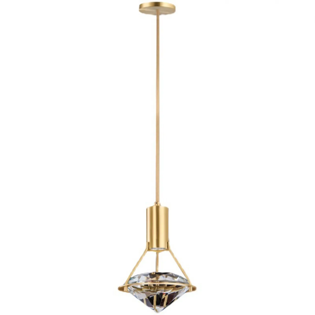 Подвесной светильник GLASGOW brass от ImperiumLoft