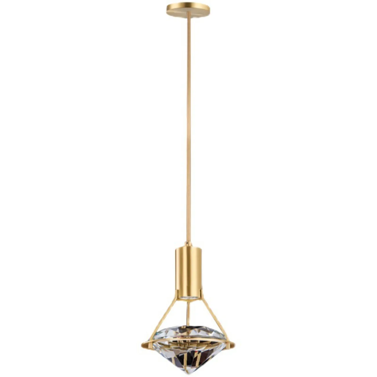 Подвесной светильник GLASGOW brass от ImperiumLoft