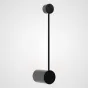 Бра Via Pin Wall L41,5 Black от ImperiumLoft