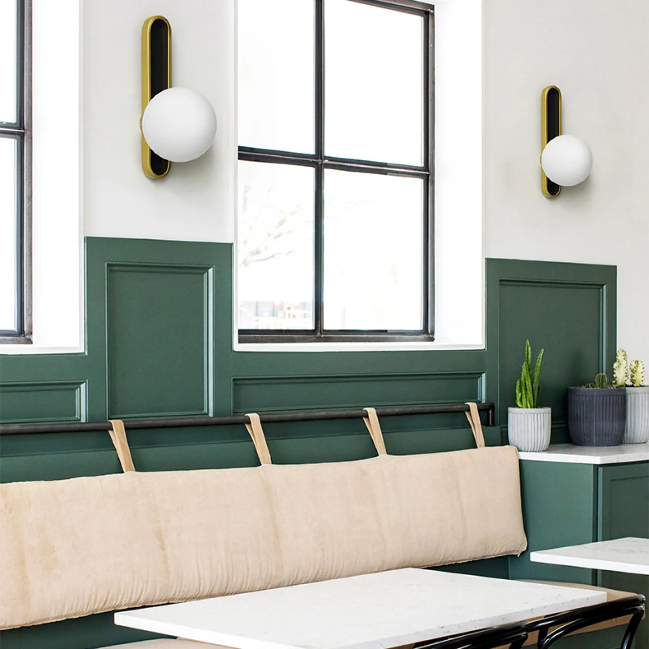 Настенный светильник DIXON White от ImperiumLoft