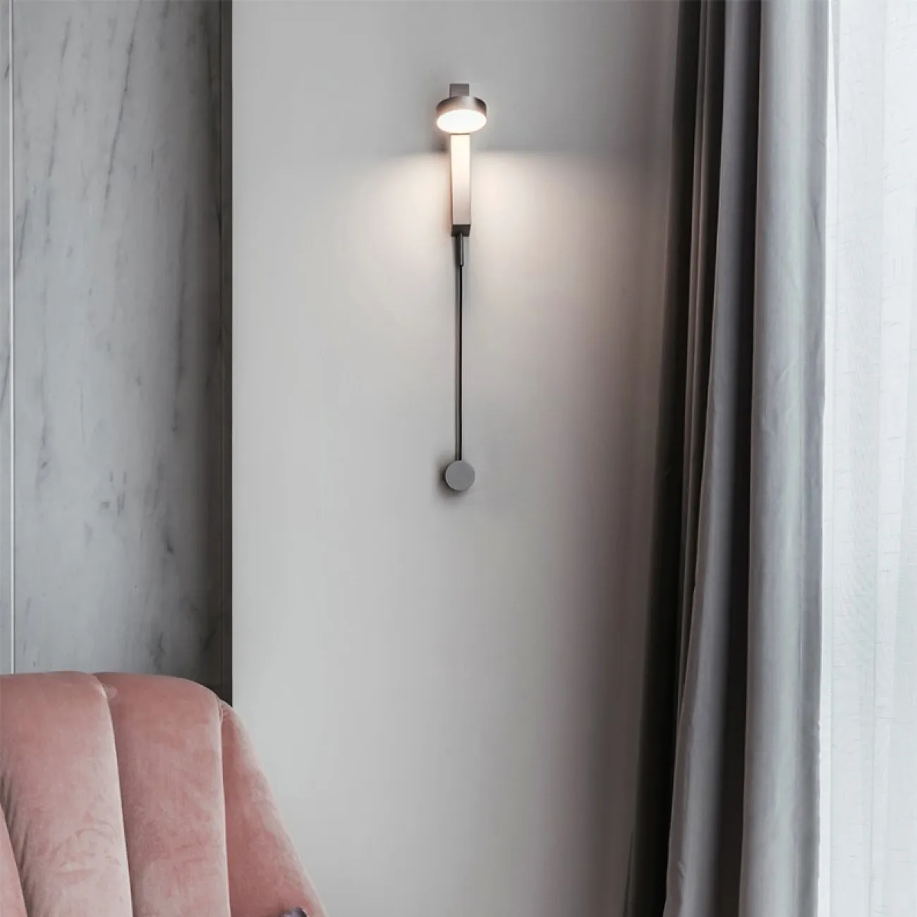 Настенный светильник DENZIL Black от ImperiumLoft Настенный светильник DENZIL Black от ImperiumLoft