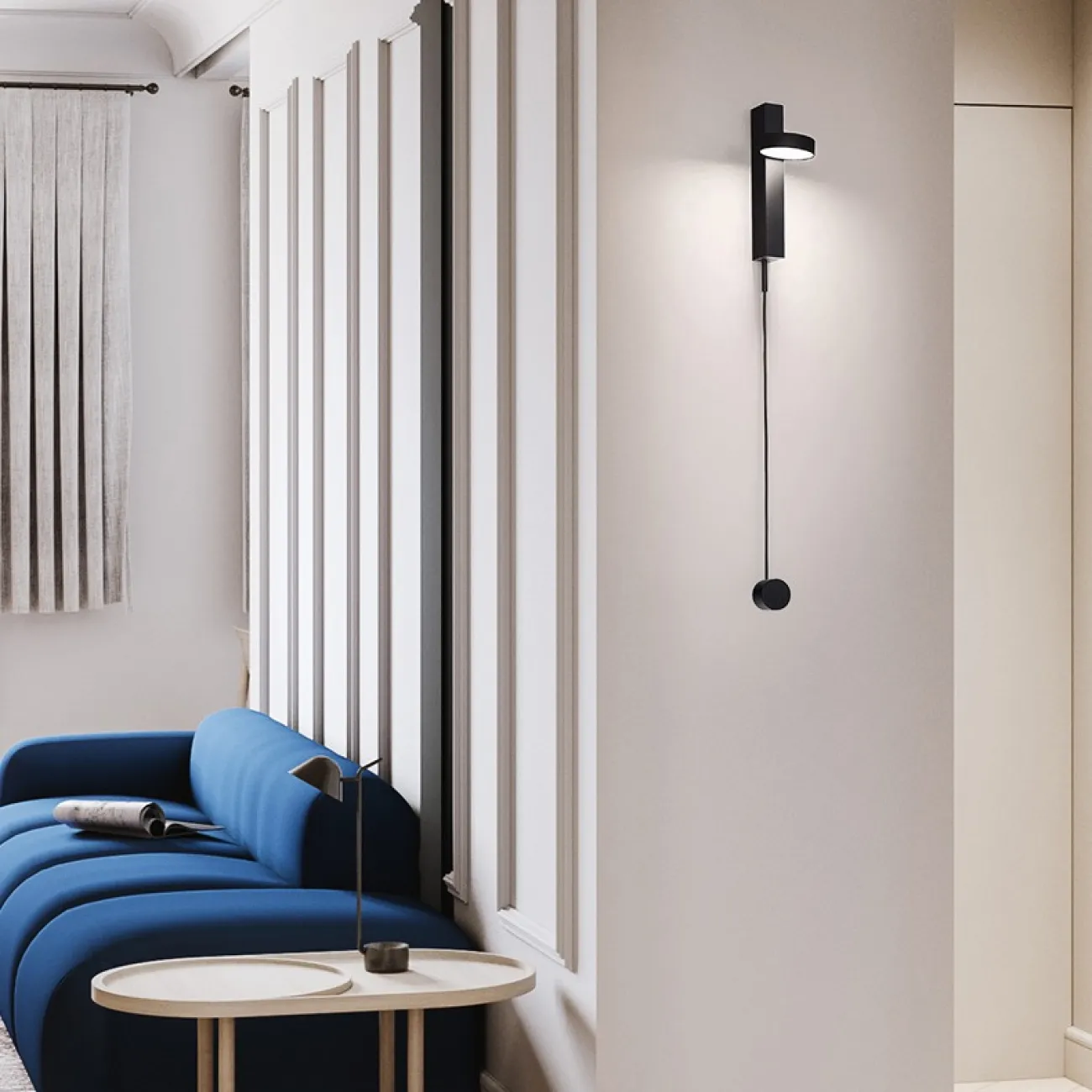 Настенный светильник DENZIL Black от ImperiumLoft Настенный светильник DENZIL Black от ImperiumLoft