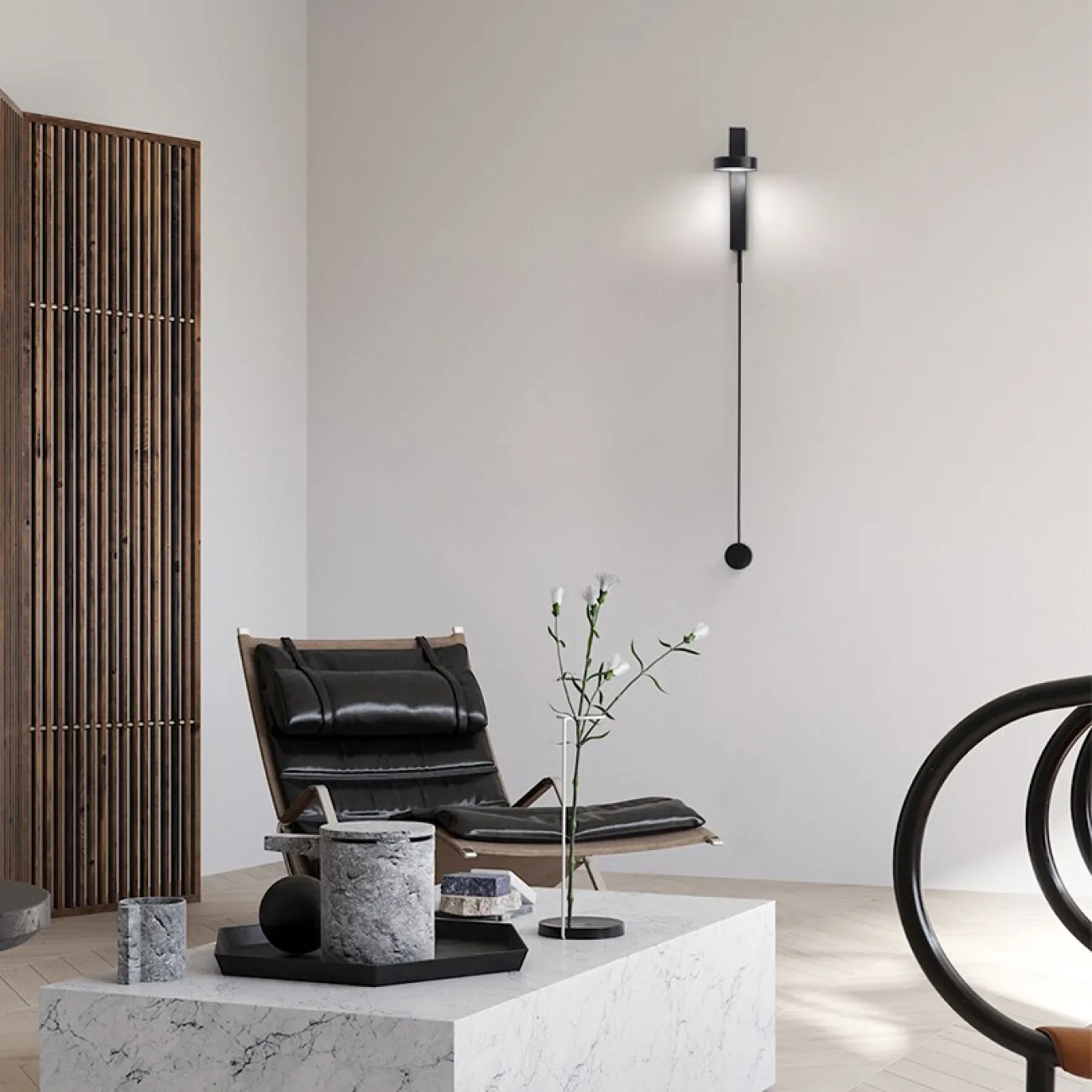 Настенный светильник DENZIL Black от ImperiumLoft Настенный светильник DENZIL Black от ImperiumLoft