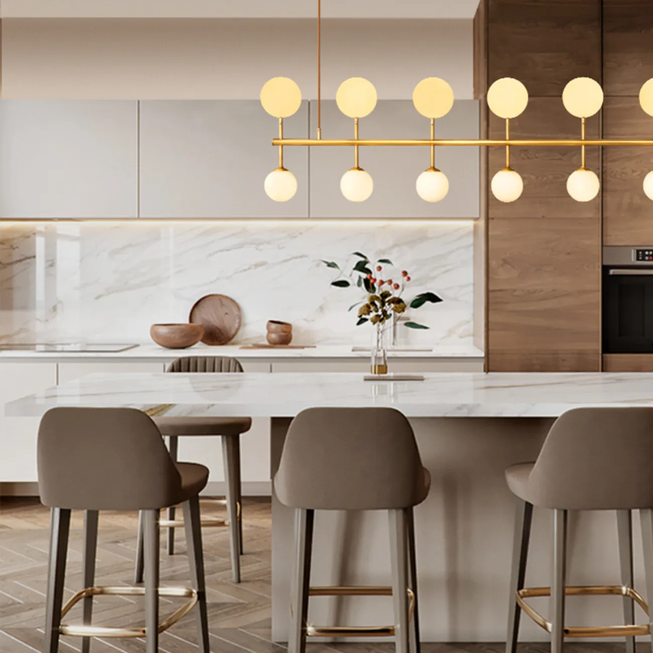 Реечный светильник SANTA LONG от ImperiumLoft